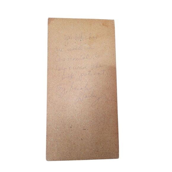 Native American Navajo Sand Painting Yei Bei Chai Ceremonial Healing S Dailey - Picture 5 of 11